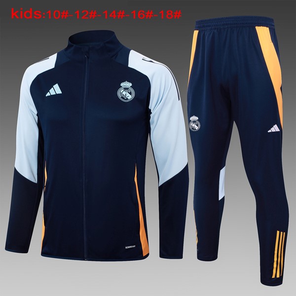 Kinder Trainingsanzug Real Madrid 2024-2025 Blau 5